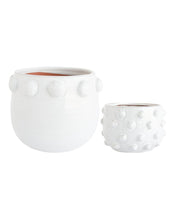 Load image into Gallery viewer, Dotted Terracotta Planter
