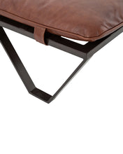 Load image into Gallery viewer, Drew Leather Ottoman
